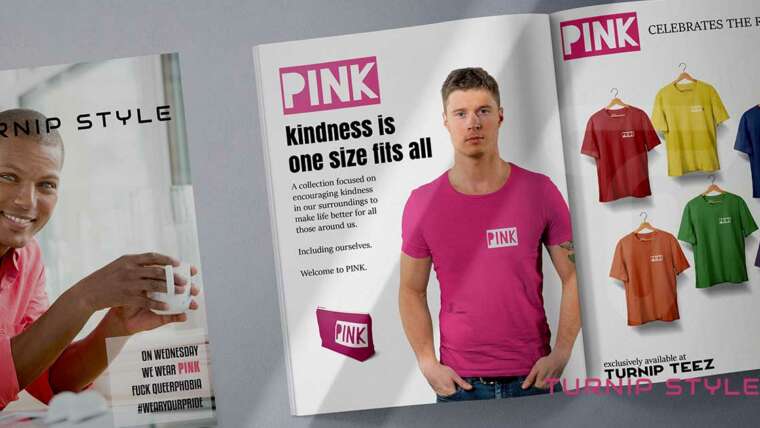 PINK CELEBRATES PRIDE AT TURNIP TEEZ