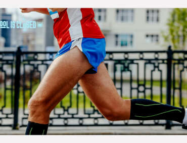 Man Running Marathon