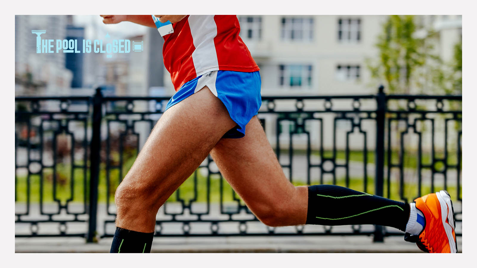 Man Running Marathon